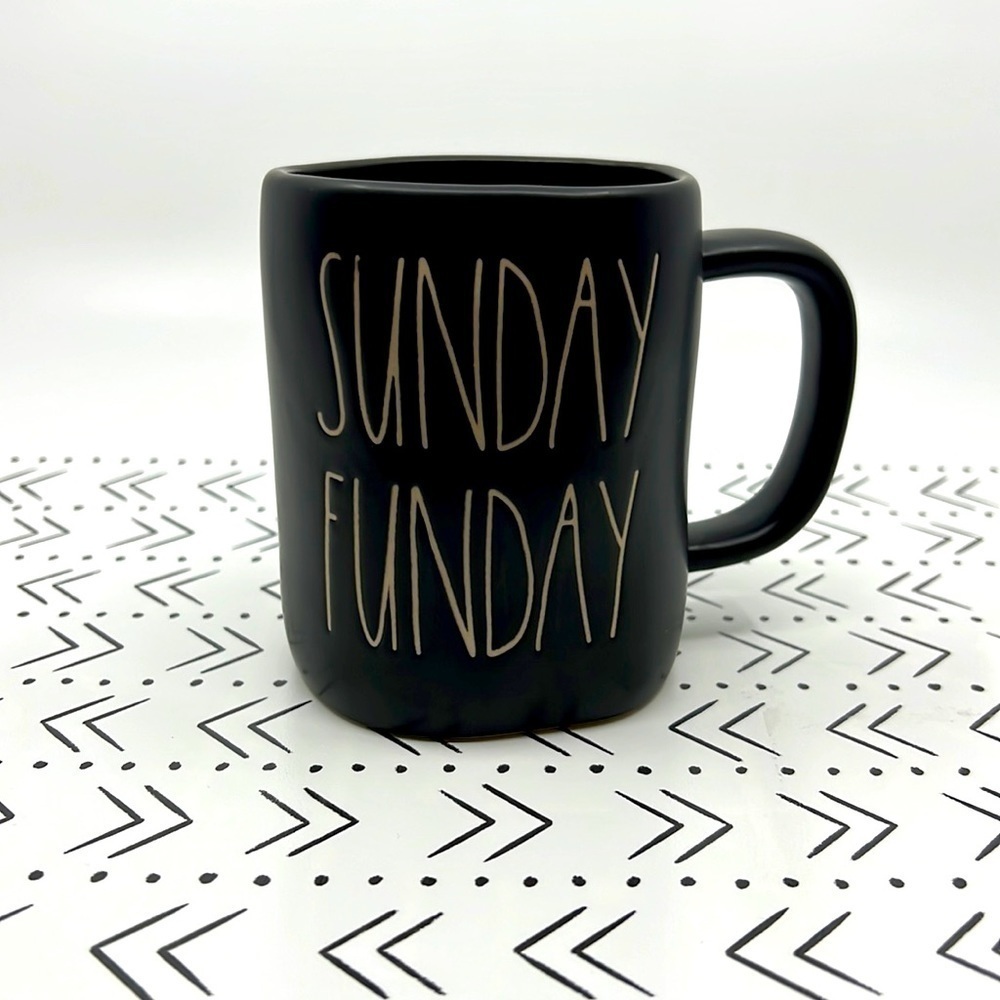 Rae Dunn "Sunday Funday" Coffee Mug!